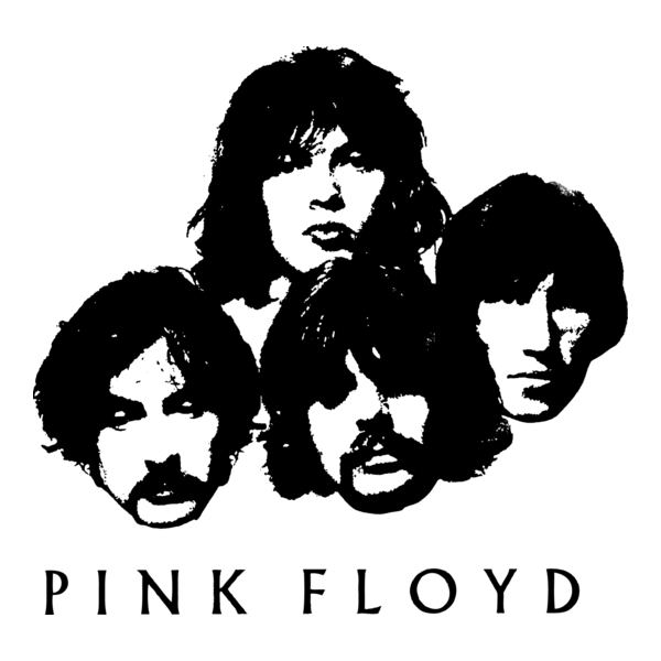 Pink Floyd Faces Logo PNG Vector