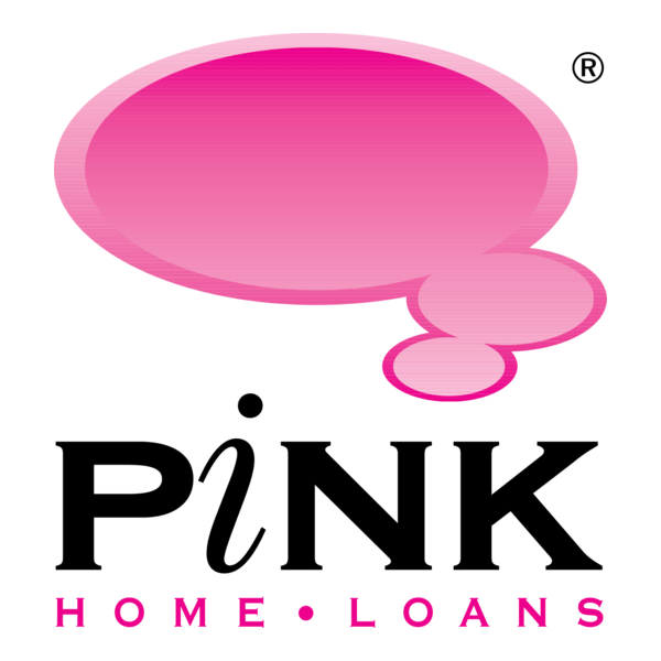 Pink Home Loans Logo PNG Vector