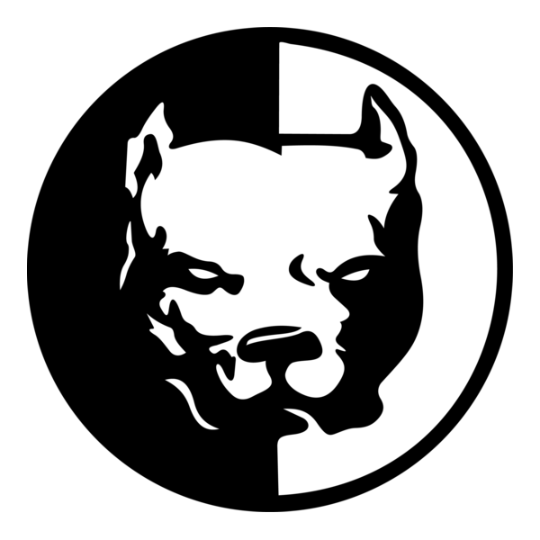 Pit Bull Logo PNG Vector