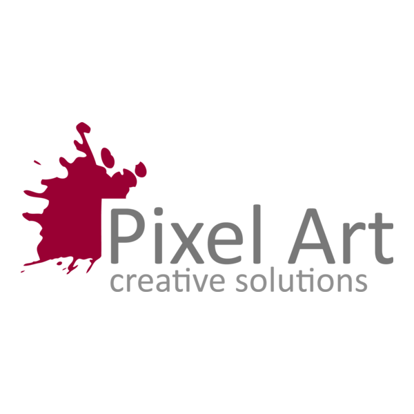 Pixel Art Logo PNG Vector