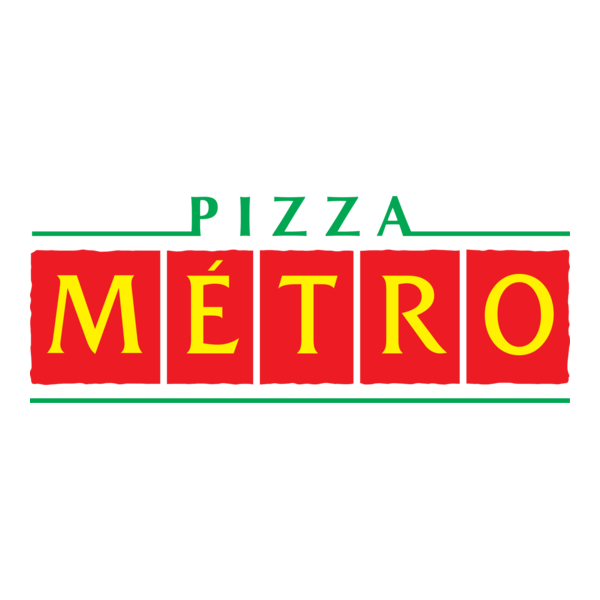 Pizza Metro Logo PNG Vector