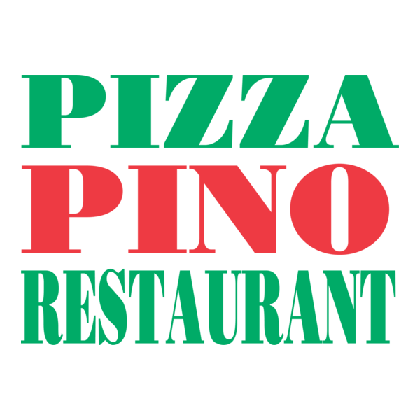 Pizza Pino Restaurant Logo PNG Vector