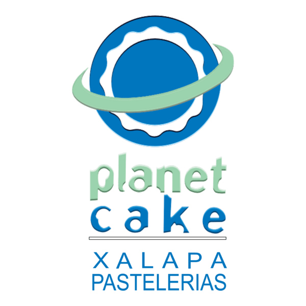 Planet Cake Logo PNG Vector