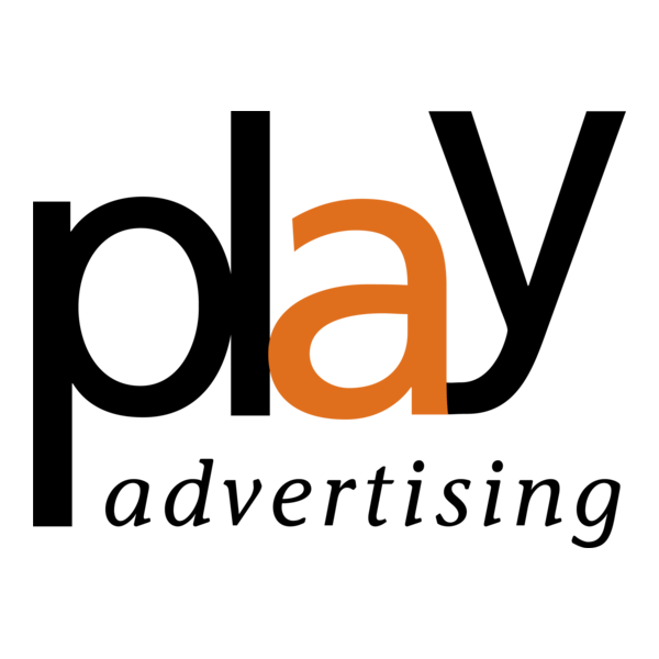 Play Advertising Logo PNG Vector