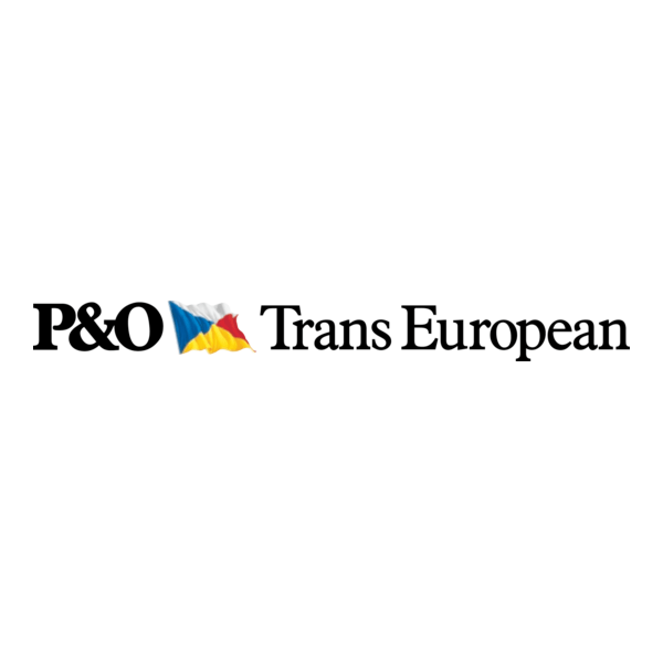 P&O Trans European Logo PNG Vector