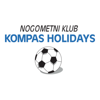 NK Kompas Holidays Ljubljana early 90's Logo PNG Vector