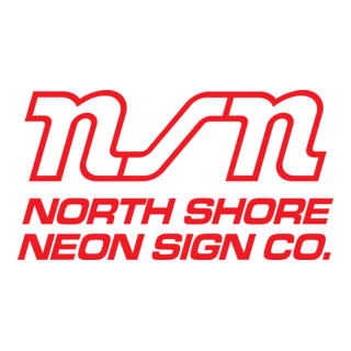 North Shore Neon Sign Co. Logo PNG Vector