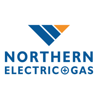 Northern Electric and Gas Logo PNG Vector