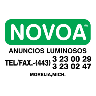 Novoa Logo PNG Vector