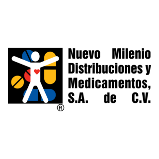 Nuevo Milenio Distribuciones y Medicamentos Logo PNG Vector