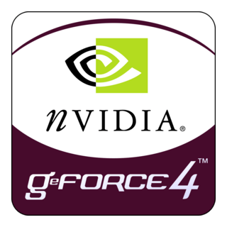 nVIDIA GeForce4 Logo PNG Vector