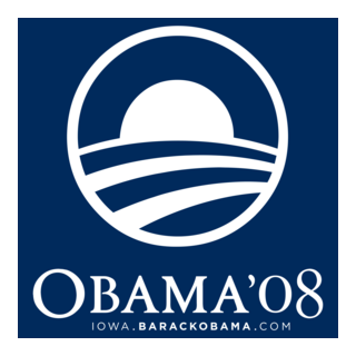 Obama 08 Logo PNG Vector