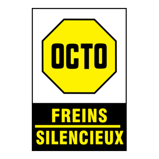 Octo Freins Silencieux Logo PNG Vector