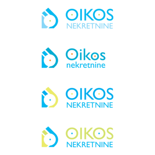 Oikos nekretnine d.o.o. Logo PNG Vector