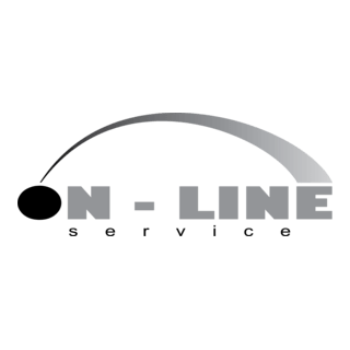 On-Line Service Logo PNG Vector