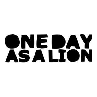 ONE DAY AS A LION Logo PNG Vector