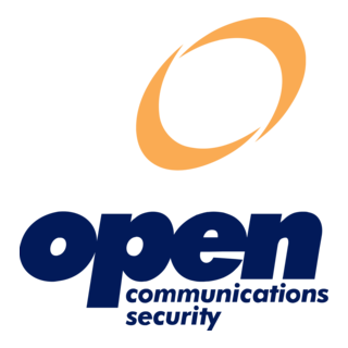 Open Communication Security Logo PNG Vector