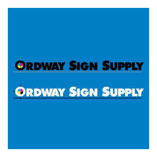 Ordway Sign Supply Logo PNG Vector