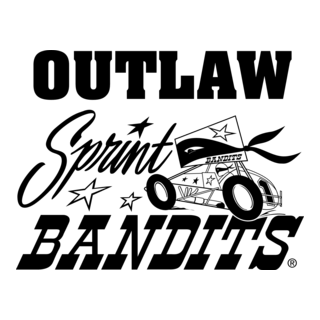 Outlaw Sprint Bandits Logo PNG Vector