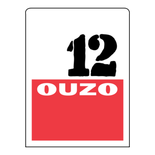 Ouzo 12 Logo PNG Vector