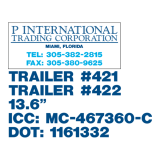 P International Trading Corporation Logo PNG Vector