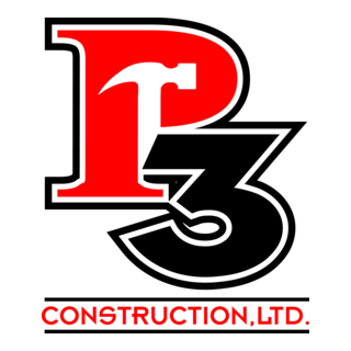 P3 CONSTRUCTION Logo PNG Vector