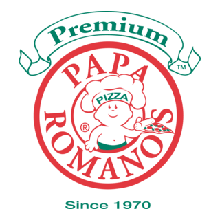 Papa Romano's Pizza Logo PNG Vector