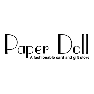 Paper Doll Logo PNG Vector