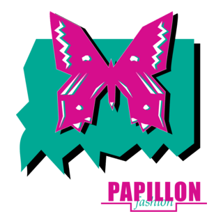 Papillon Fashion Logo PNG Vector