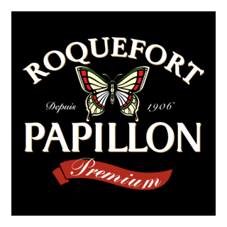 Papillon Roquefort Logo PNG Vector