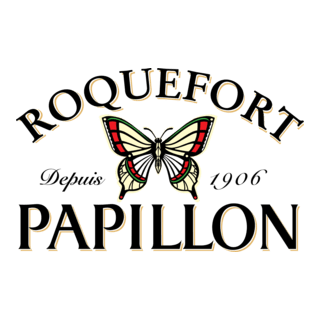 Papillon Roquefort Logo PNG Vector