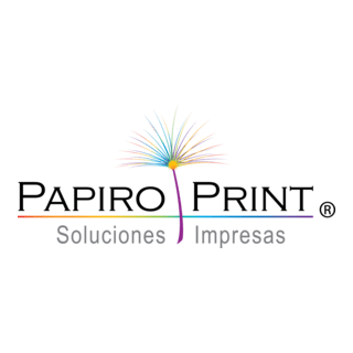 PAPIRO PRINT Logo PNG Vector