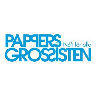 Pappersgrossisten Logo PNG Vector