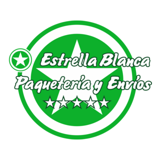Paqueterнa Y Envнos Estrella Blanca Logo PNG Vector