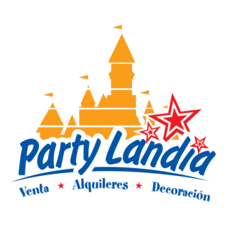 Party Landia Logo PNG Vector