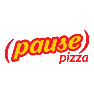 Pause Pizza Logo PNG Vector