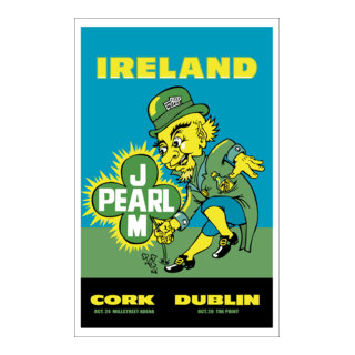 Pearl Jam Ireland Logo PNG Vector