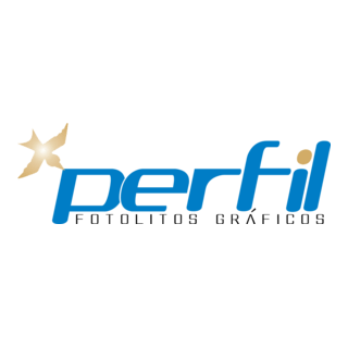 Perfil Fotolitos Logo PNG Vector