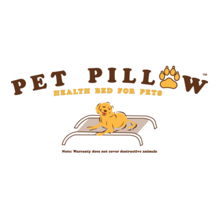 Pet Pillow Logo PNG Vector