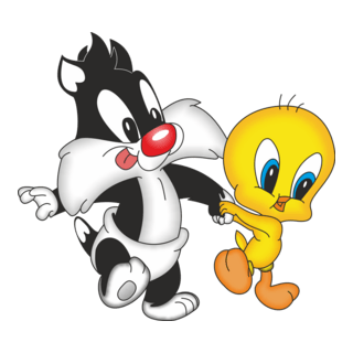 Piolin and Silvestre Logo PNG Vector