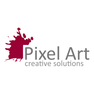 Pixel Art Logo PNG Vector