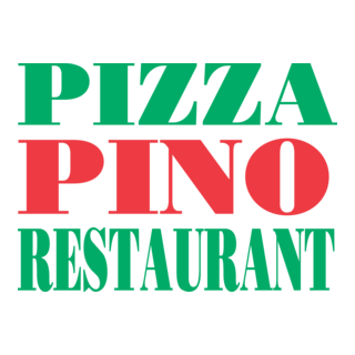 Pizza Pino Restaurant Logo PNG Vector
