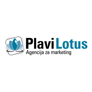 Plavi Lotus Logo PNG Vector