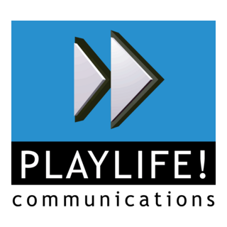 Playlife Communications Logo PNG Vector