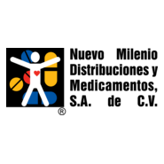 Nuevo Milenio Distribuciones y Medicamentos Logo PNG Vector