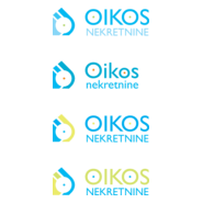 Oikos nekretnine d.o.o. Logo PNG Vector
