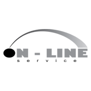 On-Line Service Logo PNG Vector