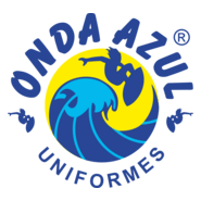 Onda Azul Uniformes Logo PNG Vector