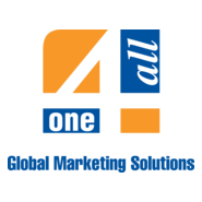 One 4 All Global Marketing Solutions Logo PNG Vector