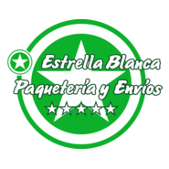 Paqueterнa Y Envнos Estrella Blanca Logo PNG Vector